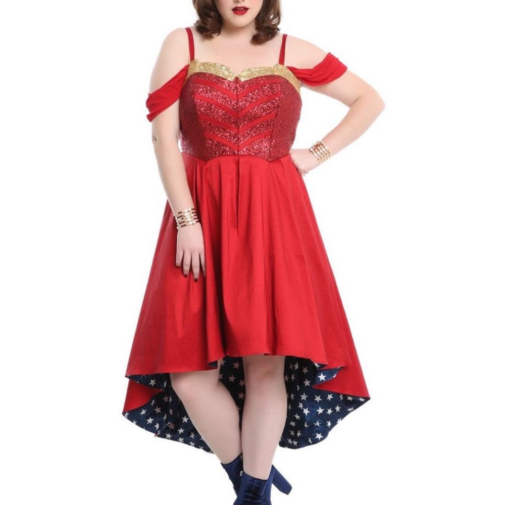 Women’s Limited Edition DC Comics Wonder Woman Dress Size XL
